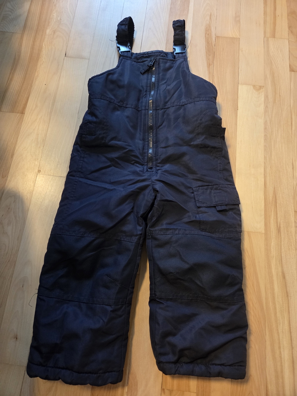 London Fog Navy Kids Snow Overalls